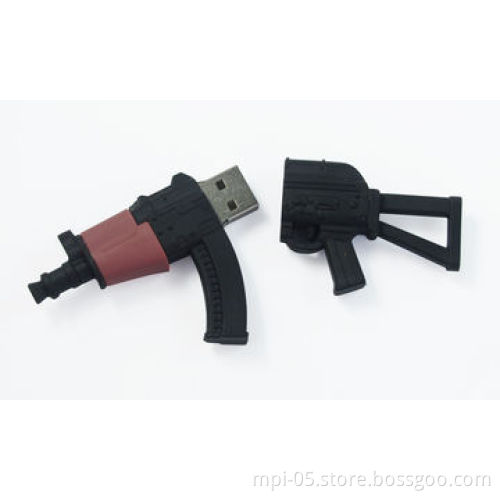Gun-shaped USB Flash Drive